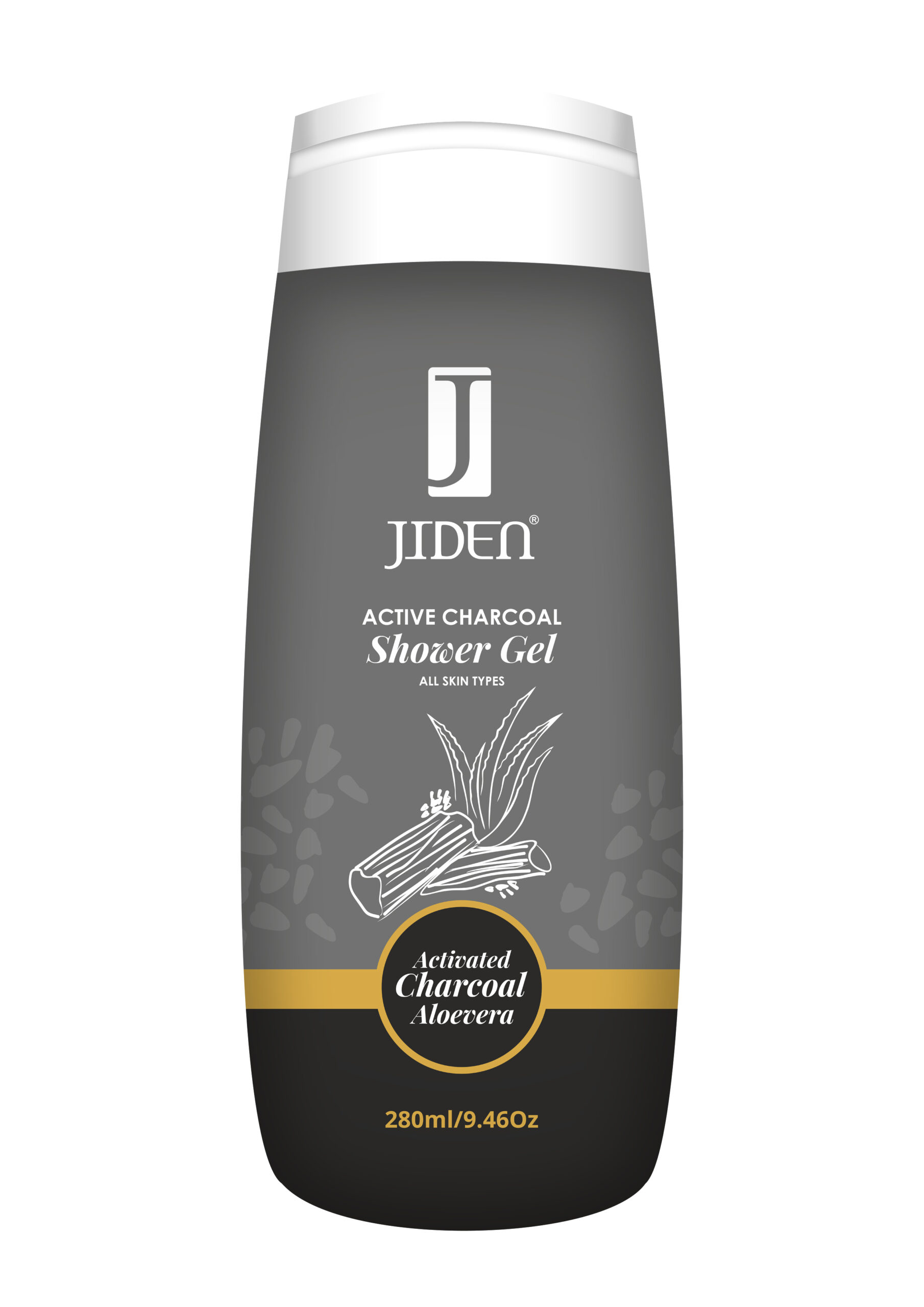 Jiden Active Charcoal Shower Gel