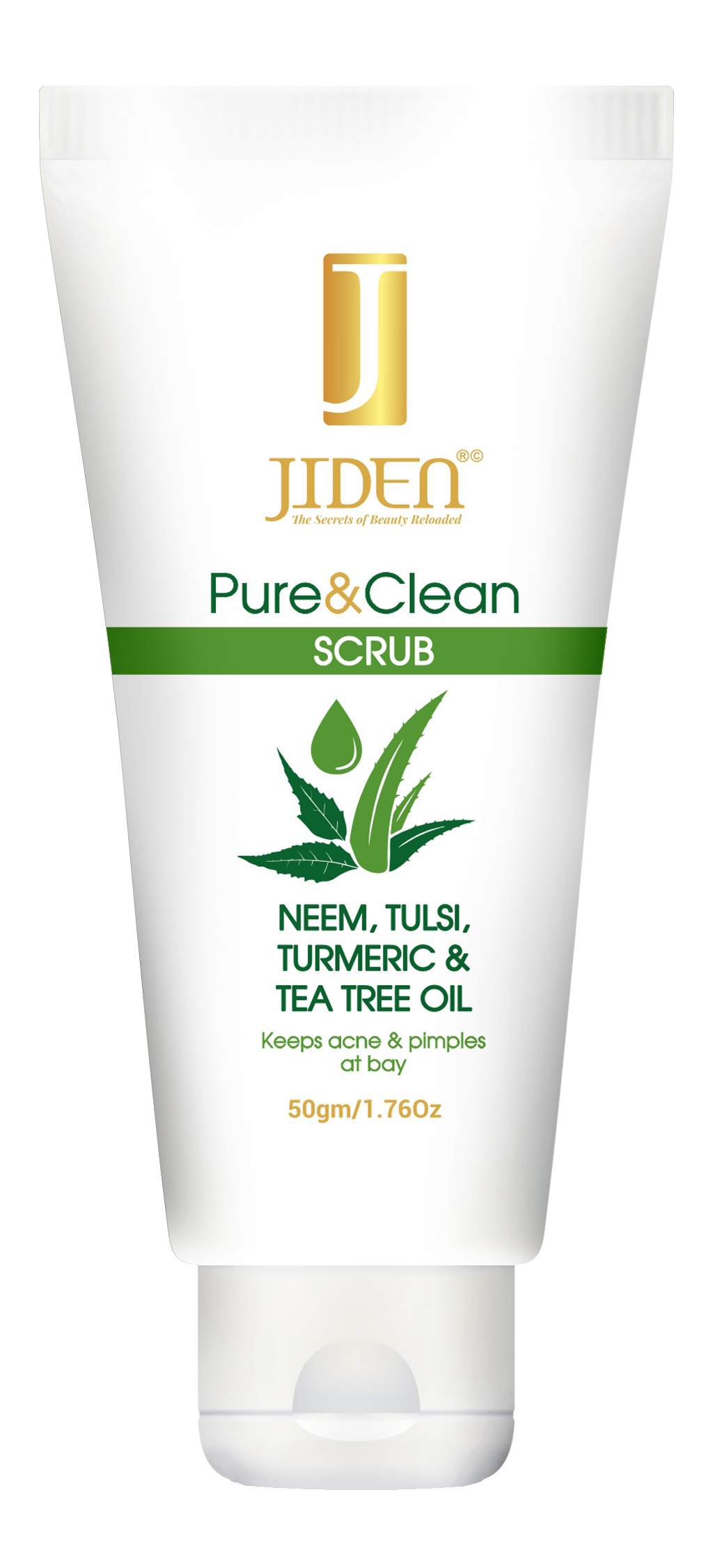 JIDEN PURE & CLEAN SCRUB 50 GM (PACK OF TWO)
